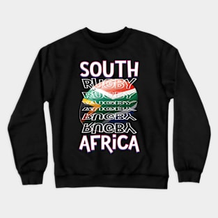 South Africa Rugby Fan Crewneck Sweatshirt